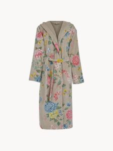 Velours und Frottee Damen Bademantel Good Evening weich und gemütlich in elegantem Design