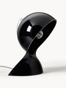 Kleine Tischlampe Dalù mit modernem Design und warmem Licht für gemütliche Atmosphäre