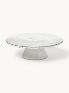 Handgemachte Tortenplatte Nordic Sand aus hochwertigem Material mit skandinavischem Design