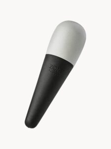 Weinflaschenverschluss Rocks Warm Grey aus hochwertigem Material für stilvollen Weingenuss und luftdichten Verschluss