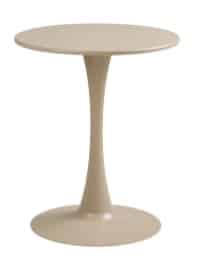 Moderner Bistro Tisch mit Durchmesser 60 cm und Höhe 72 cm, ideal für kleine Cafés und gemütliche Essbereiche