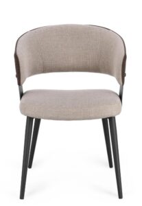 Esszimmerstuhl Paloma Romy aus hochwertigem Material mit modernem Design und bequemer Polsterung in elegantem Stil