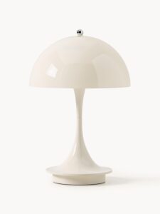 Mobile dimmbare LED-Tischlampe Panthella 160 von Verner Panton modernes Design energiesparende Beleuchtung