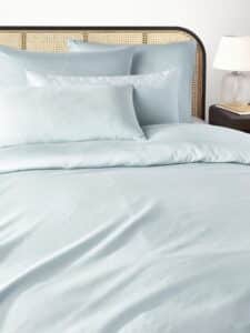 Bettwäsche Set 4 teilig 240 x 260 cm Decke 80 x 80 cm Kissen 40 x 80 cm Baumwolle