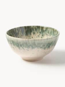 Handgefertigte Schälchen Set aus 4 Stück aus Keramik perfekt für Snacks und Dips