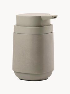 Seifenspender Time Concrete aus Beton mit modernem Design und praktischem Pumpmechanismus