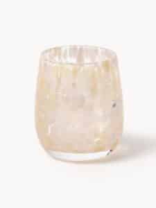 handgefertigte Trinkgläser Set 4 Stück aus hochwertigem Glas modern und elegant gestaltet