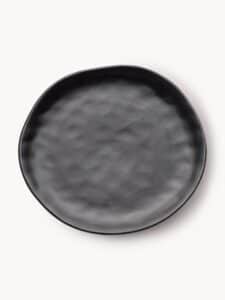 Speiseteller Organic aus nachhaltigem Material, 4 Stück Set, umweltfreundliche Essgeschirrserie