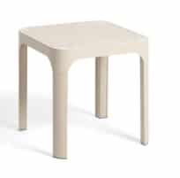 Nardi Net Table 40 Corda moderner runder Gartentisch aus robustem Material in natürlicher Farbe