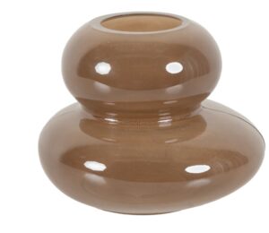 Vase Hendge aus Keramik modernes Design elegante Dekoration für Wohnzimmer und Esstisch