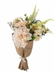 Blumenstrauß Glow Natur mit leuchtenden, natürlichen Blumen in warmen Farben für dekorative Wohnakzente