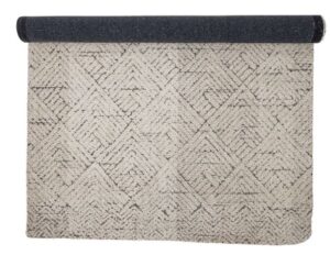 Teppich Saxo Natur in den Maßen 210 x 150 cm, beige, weicher Bodenbelag für Wohnzimmer und Schlafzimmer