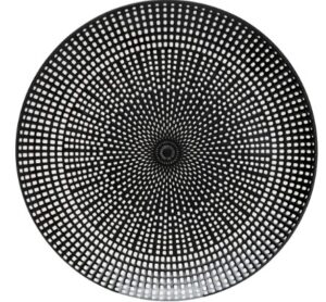 Teller Tokyo Ø21 aus Keramik weiß rund Geschirr modern elegant