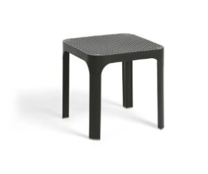 Nardi Net Table 40 anthrazit moderner Gartentisch wetterfest robust