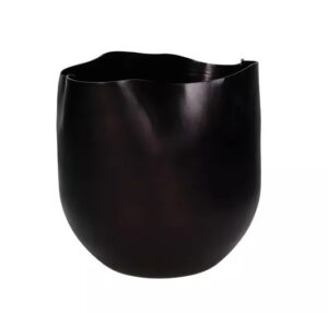 Champagnerkühler aus Bronze Metall stilvoll und elegant für effektive Kühlung von Champagnerflaschen