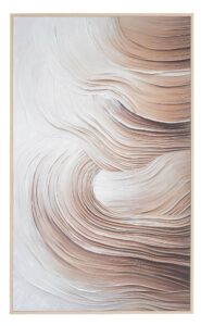 Bild Texture mit den Maßen Höhe 204 cm und Breite 124 cm, modernes Wandbild mit strukturierter Oberfläche