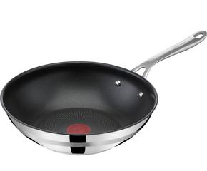 Jamie Oliver Wokpfanne Cook Smart Durchmesser 28 cm ideal für gesundes Braten und Kochen mit Antihaftbeschichtung
