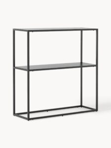 Metall-Regal Neptun 80x26xH80cm langlebiges und robustes Aufbewahrungsregal aus Metall in modernem Design