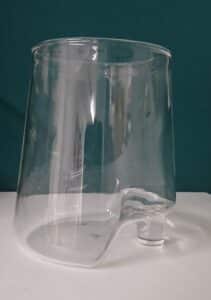 Glas Step modernes Treppengeländer aus klarem Sicherheitsglas elegant und stabil