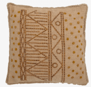 Kissen Taranto aus weichem Stoff mit modernem Design und angenehmem Komfort