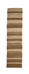 Läufer aus Wasserhyazinthe in den Maßen 275 x 70 cm natürliche Handgefertigte Flechtmatte Bodenläufer robust und dekorativ