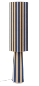 Stehleuchte Blue in Blau mit einer Höhe von 120 cm und einem Durchmesser von 28 cm modernes Design Beleuchtung Wohnzimmerzimmerlampe