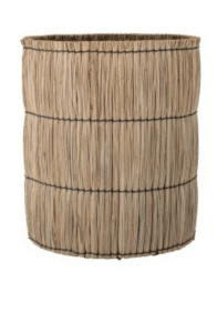 Korb aus natürlichem Sumpfgras handgefertigt robust nachhaltig stylish