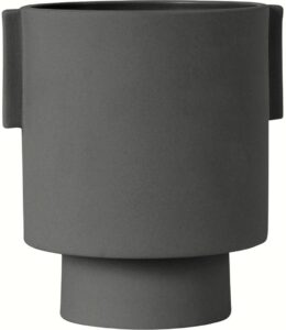 Handgefertigter Übertopf aus hochwertiger Keramik für Pflanzen mit elegantem Design