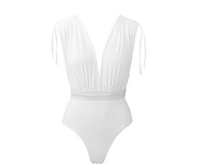 Badeanzug Cayman in Größe M für Damen, eleganter einteiliger Badeanzug mit modernem Design