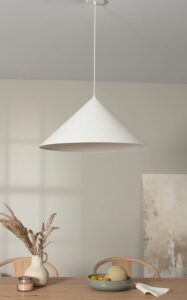 Große Pendelleuchte ALIA aus Metall in modernem Design D70 für stilvolle Raumbeleuchtung