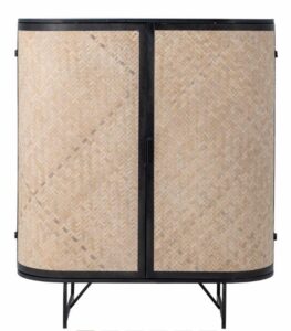 Kabinett Ember Schrank 105 x 92 x 36,5 cm modernes Design hochwertiges Material