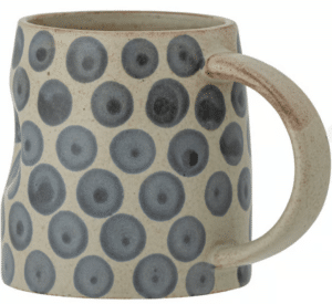 Tasse Tinni aus Keramik mit modernem Design und komfortablem Griff für heiße Getränke