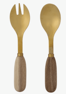 Salatbesteck Thina 2-teilig aus hochwertigem Edelstahl perfekte Größe für Salate elegantes Design robust und langlebig