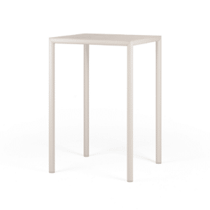 Nardi Bartisch Piave Corda 70 x 70 aus robustem Material mit eleganter Seiloptik und quadratischer Tischplatte ideal für Garten und Balkon