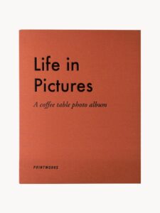 Fotoalbum Life Orange mit lebendigem orangem Design und hochwertigem Einband