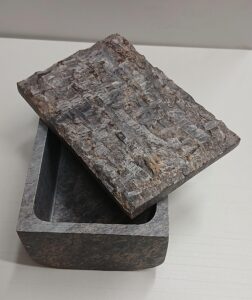 Aufbewahrungsbox Marmor Nubia aus hochwertigem Marmor für stilvolle und praktische Ordnung im Zuhause