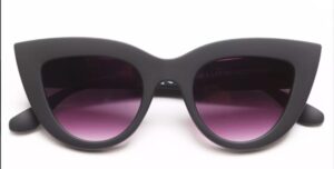 Okkia Sonnenbrille Claudia Modell OK013-BK in schwarzem Rahmen und UV-Schutz