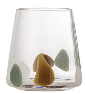 Trinkglas Gilor aus klarem Glas für Wasser und Getränke modernes Design robust und spülmaschinenfest
