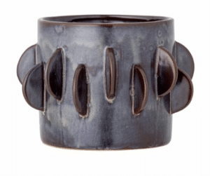 Vase Rozaa elegante dekorative Glasvase in modernem Design