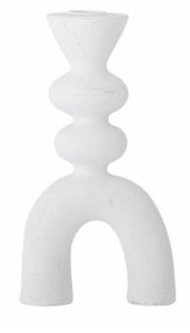 Kerzenhalter Syra elegantes Design aus Metall für Stabkerzen modern und stilvoll