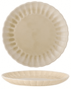 Teller Latina Beige aus hochwertigem Porzellan in elegantem Beige für stilvolles Servieren